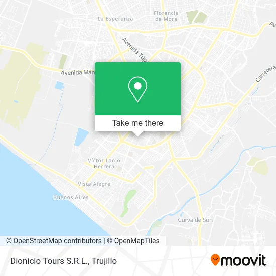 Dionicio Tours S.R.L. map