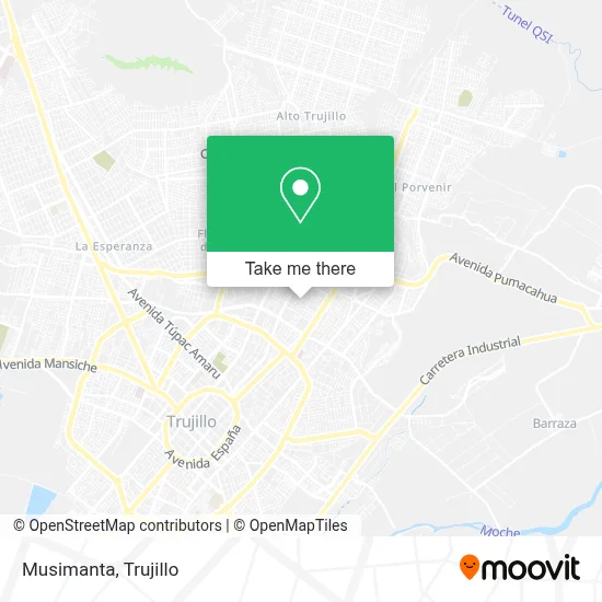 Musimanta map
