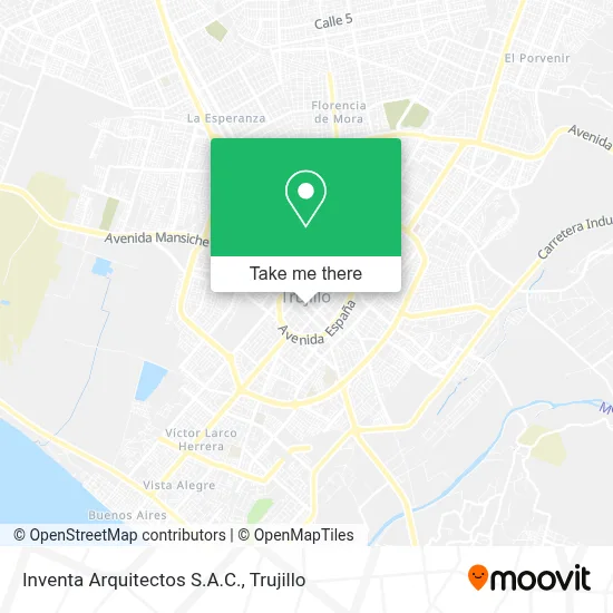 Inventa Arquitectos S.A.C. map