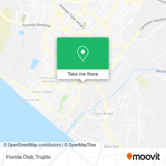Florida Club map