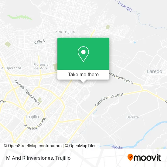 M And R Inversiones map