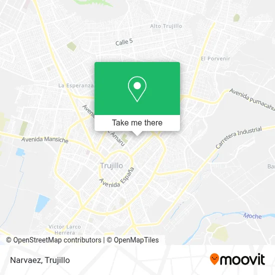 Narvaez map