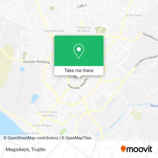 Magickeys map