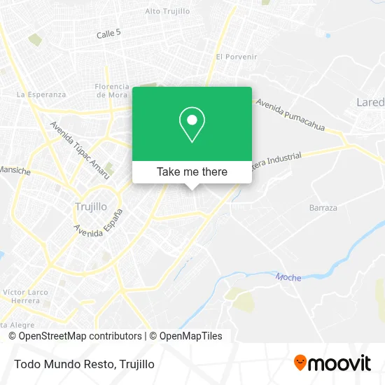 Todo Mundo Resto map