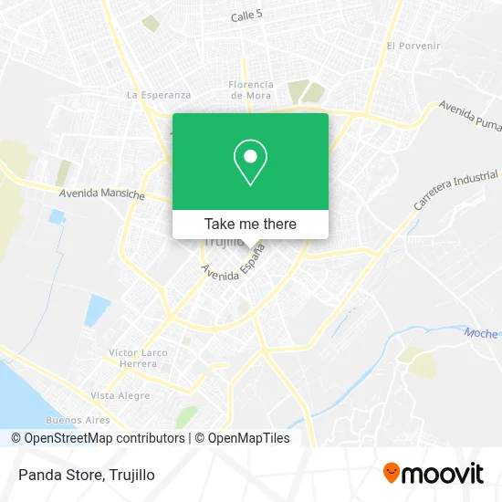 Panda Store map