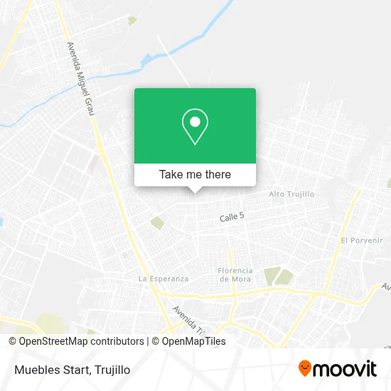 Muebles Start map