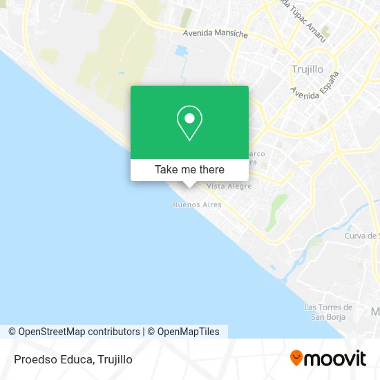 Proedso Educa map