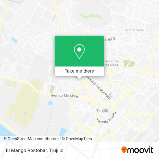 El Mango Restobar map