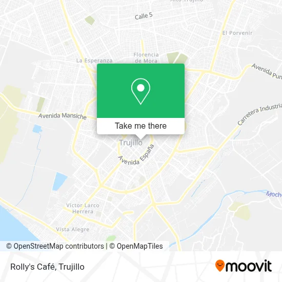 Rolly's Café map