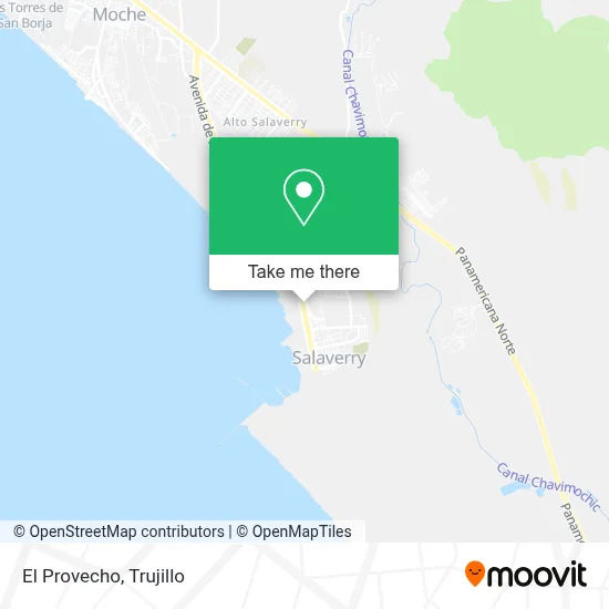 El Provecho map
