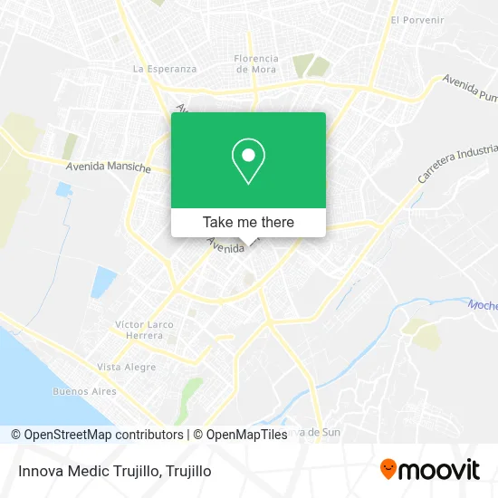 Innova Medic Trujillo map