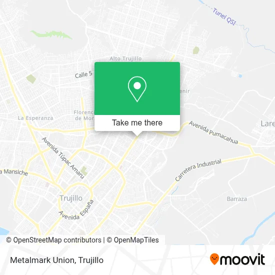 Metalmark Union map