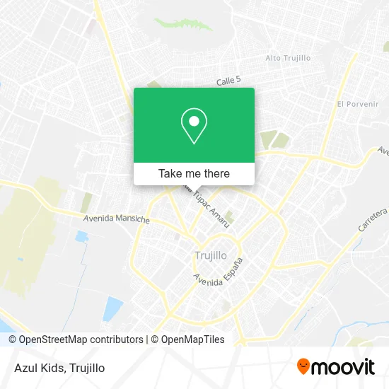 Azul Kids map