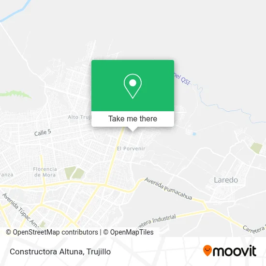 Constructora Altuna map