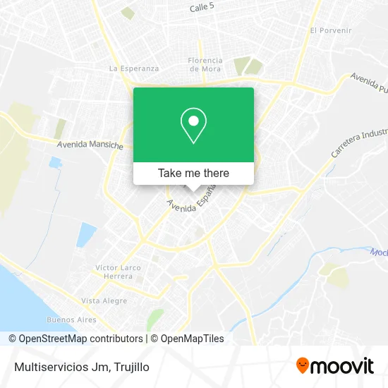 Multiservicios Jm map