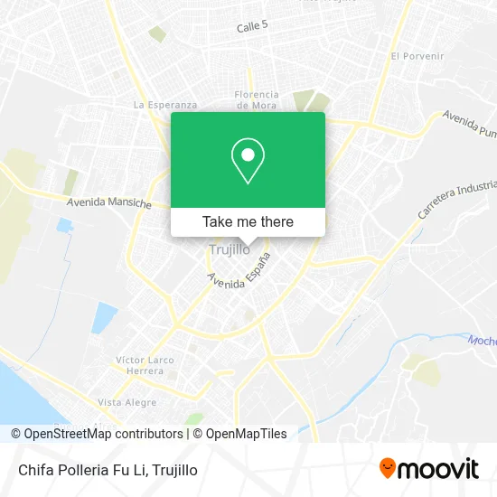 Chifa Polleria Fu Li map