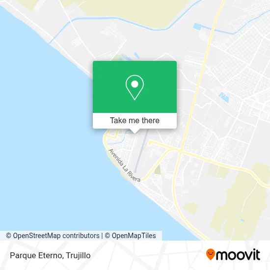 Parque Eterno map