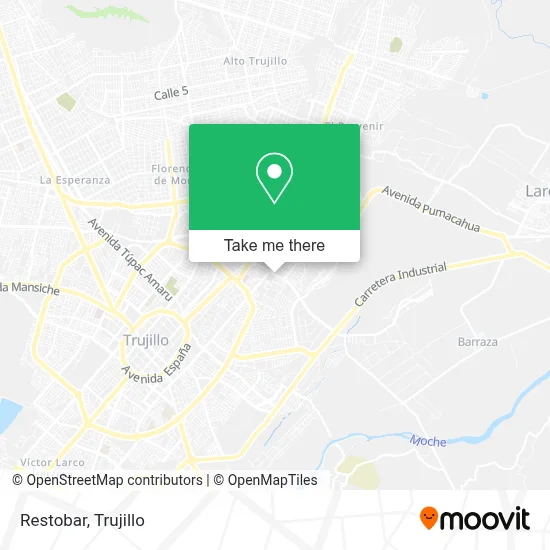 Restobar map