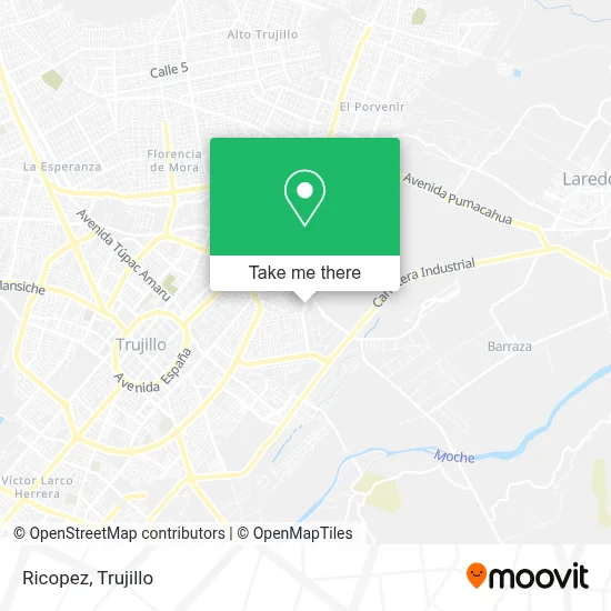 Ricopez map