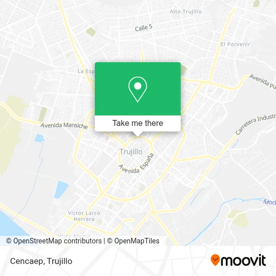 Cencaep map