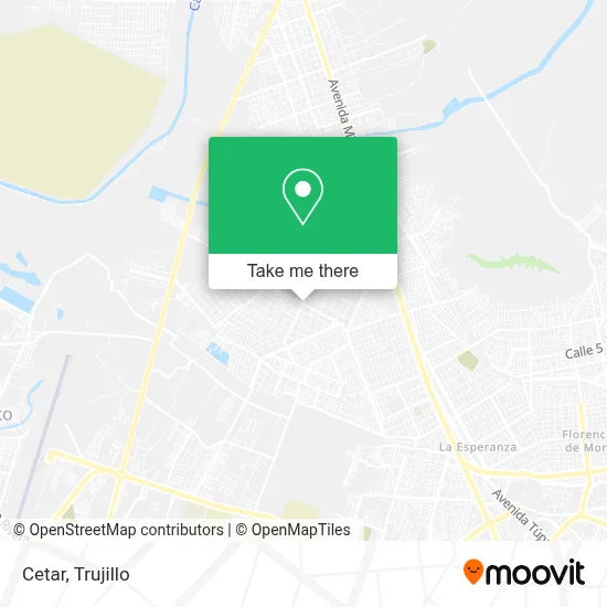 Cetar map