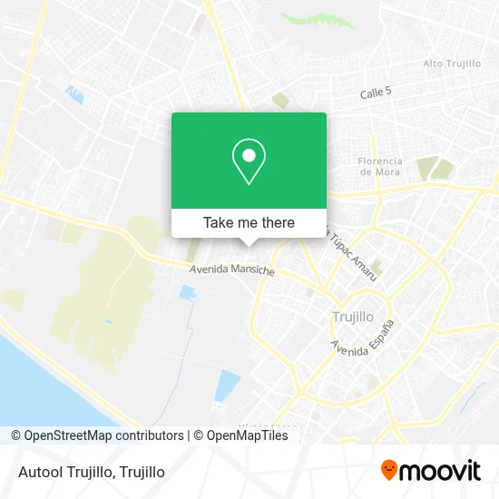 Autool Trujillo map