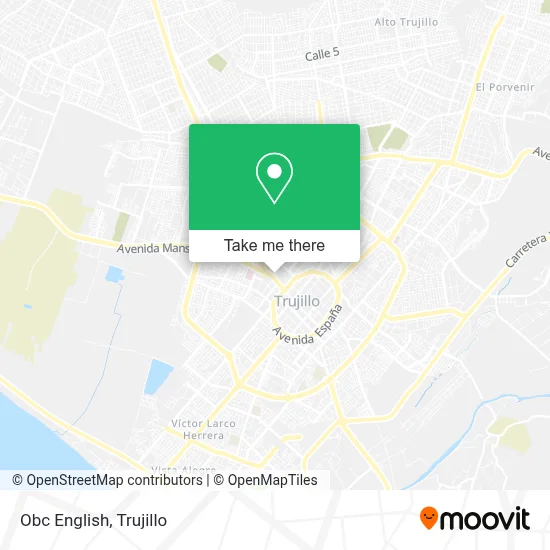 Obc English map
