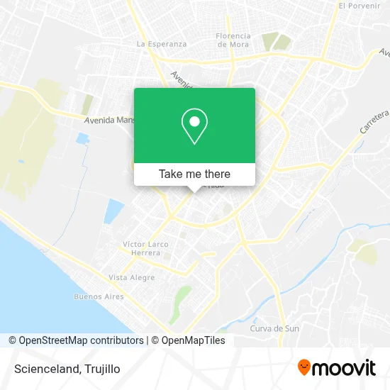 Scienceland map