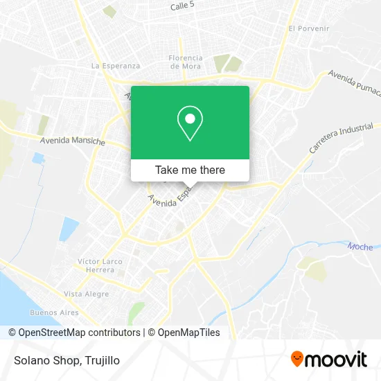 Solano Shop map