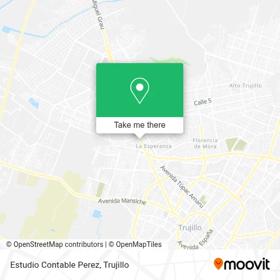Estudio Contable Perez map