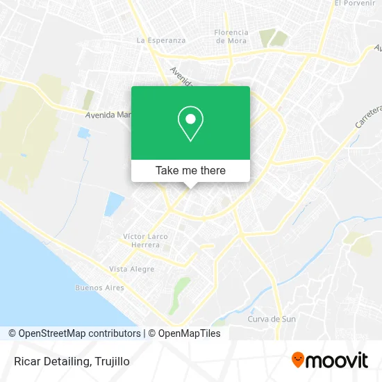 Mapa de Ricar Detailing