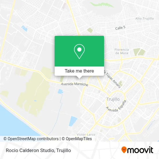 Rocio Calderon Studio map