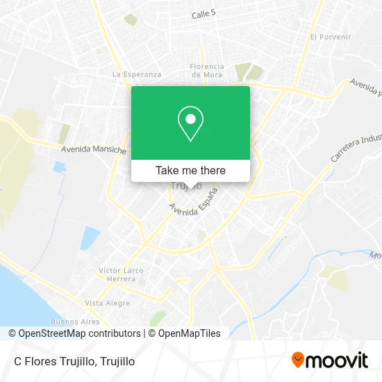 C Flores Trujillo map