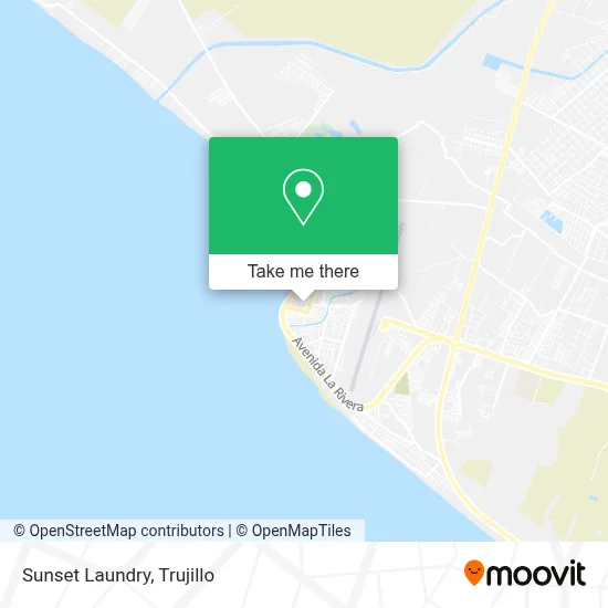 Sunset Laundry map