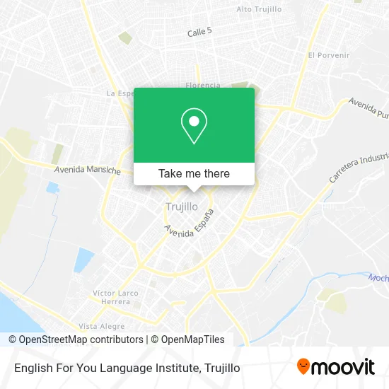 English For You Language Institute map