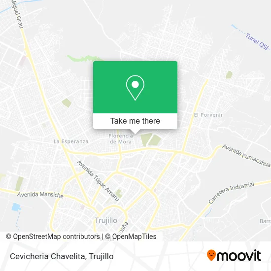 Cevicheria Chavelita map
