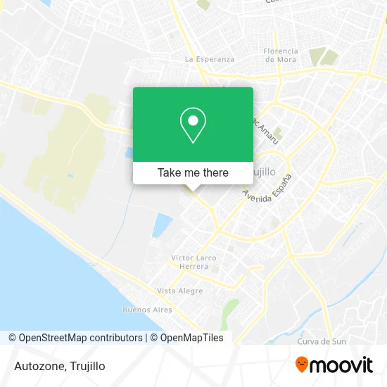 Autozone map