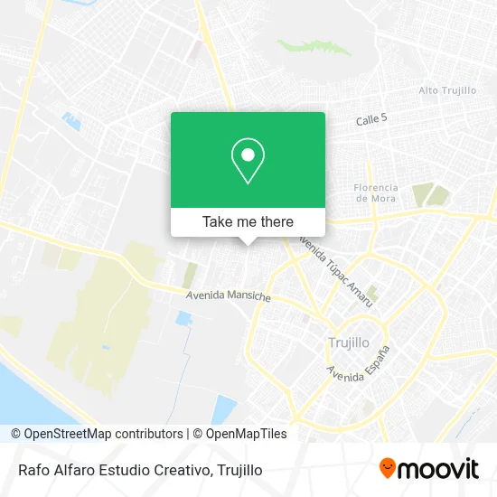 Rafo Alfaro Estudio Creativo map
