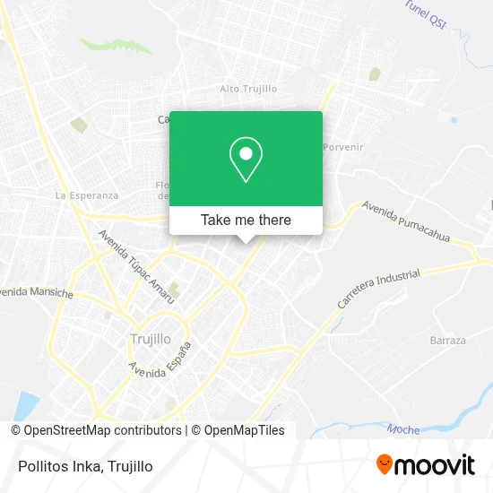 Pollitos Inka map