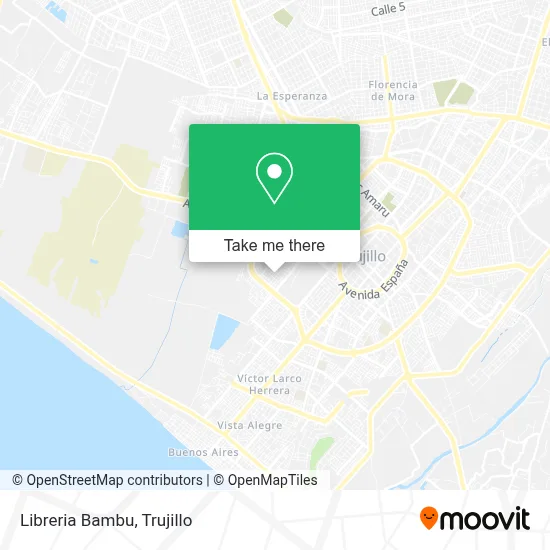Libreria Bambu map