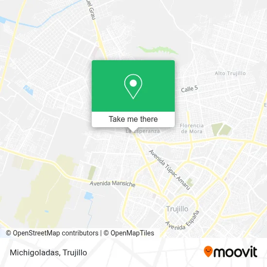 Michigoladas map