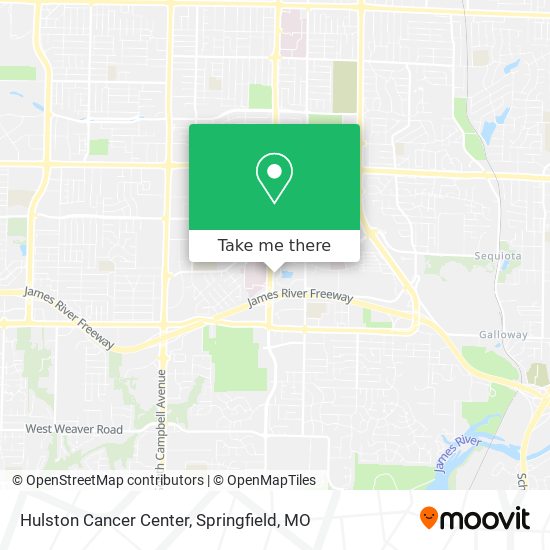Mapa de Hulston Cancer Center