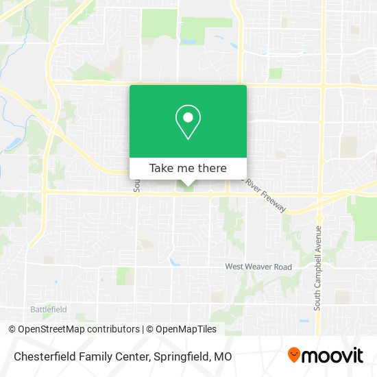 Chesterfield Family Center map