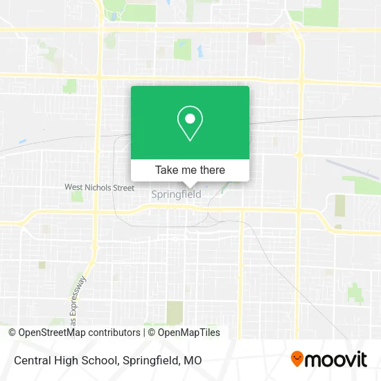 Central High School map