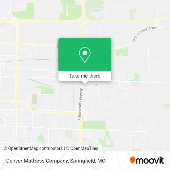 Mapa de Denver Mattress Company