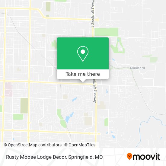 Mapa de Rusty Moose Lodge Decor