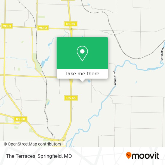 Mapa de The Terraces