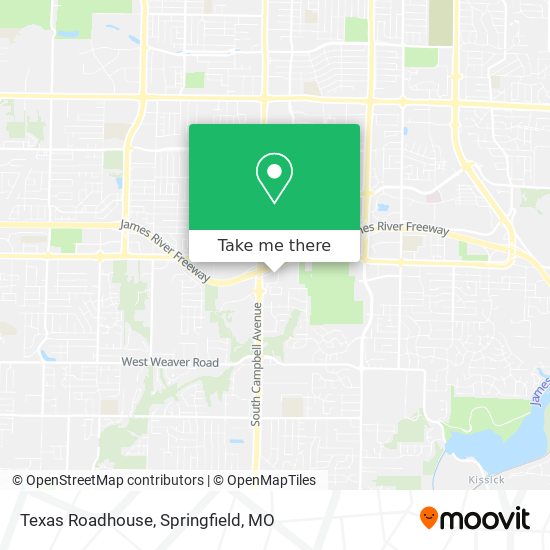 Texas Roadhouse map