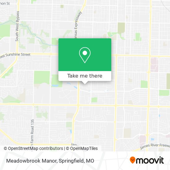 Meadowbrook Manor map