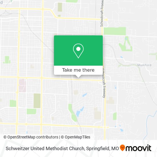 Schweitzer United Methodist Church map